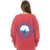 Signature Logo Sweatshirt in Crimson by The Southern Shirt Co. - Country Club Prep