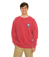 Signature Logo Sweatshirt in Crimson by The Southern Shirt Co. - Country Club Prep