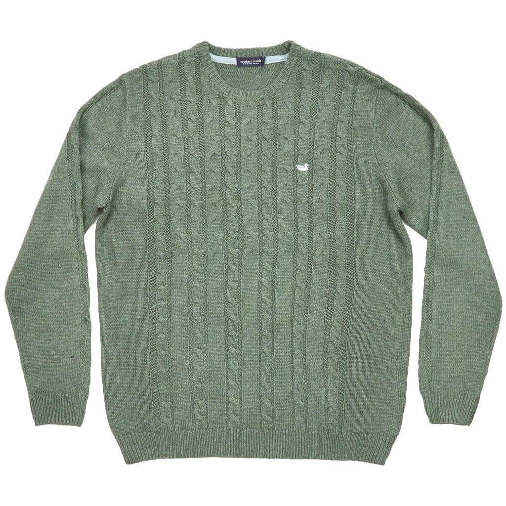 Townsend Sweater in Dark Green by Southern Marsh - Country Club Prep