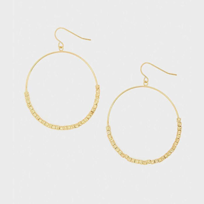 Laguna Drop Hoops by Gorjana - Country Club Prep