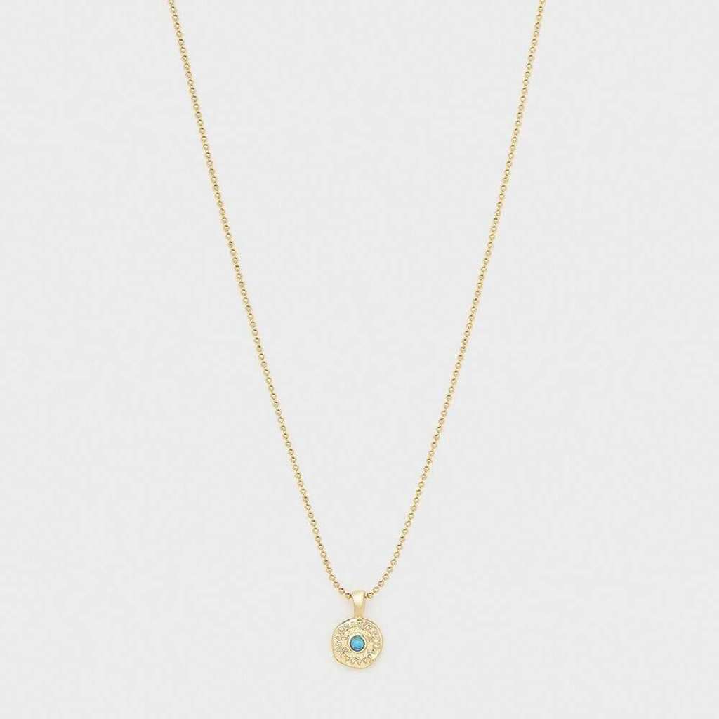 Cruz Coin Necklace by Gorjana - Country Club Prep