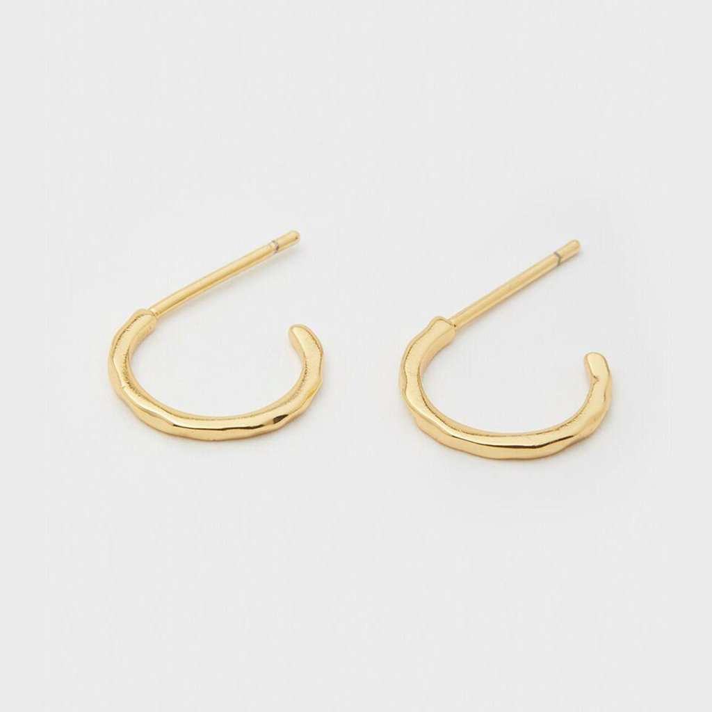Gorjana Taner Small Hoop Earrings Gold