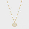 Pristine Coin Necklace by Gorjana - Country Club Prep