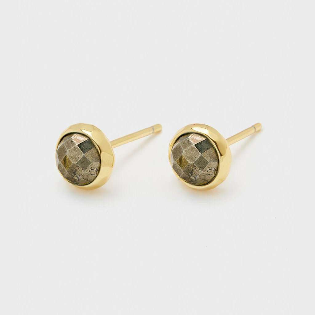 Power Gemstone "Strength" Stud by Gorjana - Country Club Prep