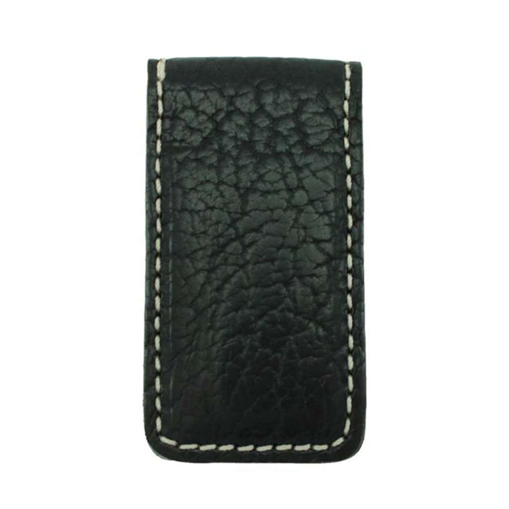 Vegas Bison Money Clip in Black by Country Club Prep - Country Club Prep