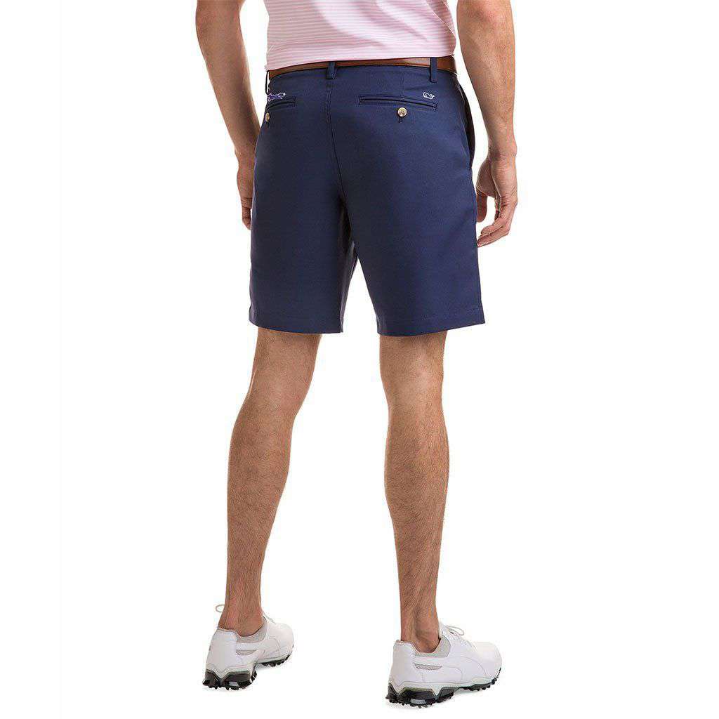9" Links Shorts in Night Bay by Vineyard Vines - Country Club Prep