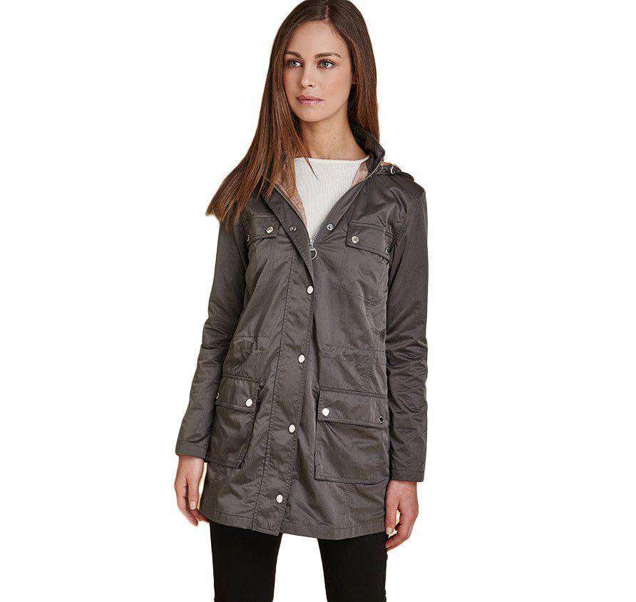 Viscon Parka in Dark Grey by Barbour - Country Club Prep