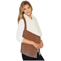 Viskan Shearling Snap Vest by Nordic Fleece - Country Club Prep