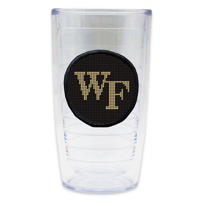Wake Forest Needlepoint Tumbler by Smathers & Branson - Country Club Prep