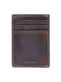 Alabama Crimson Tide Gridiron Mulitcard Front Pocket Wallet by Jack Mason - Country Club Prep