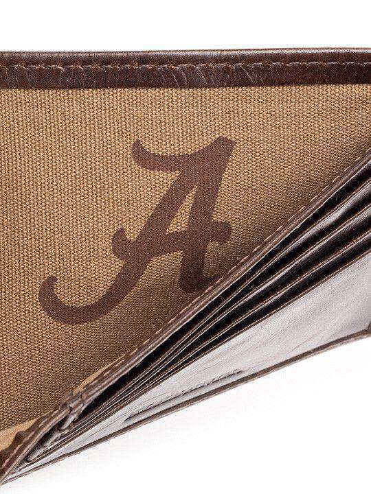 Alabama Crimson Tide Legacy Traveler Wallet by Jack Mason - Country Club Prep