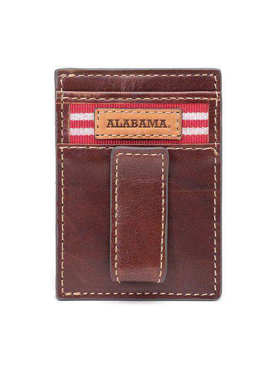 Alabama Crimson Tide Tailgate Multicard Front Pocket Wallet by Jack Mason - Country Club Prep