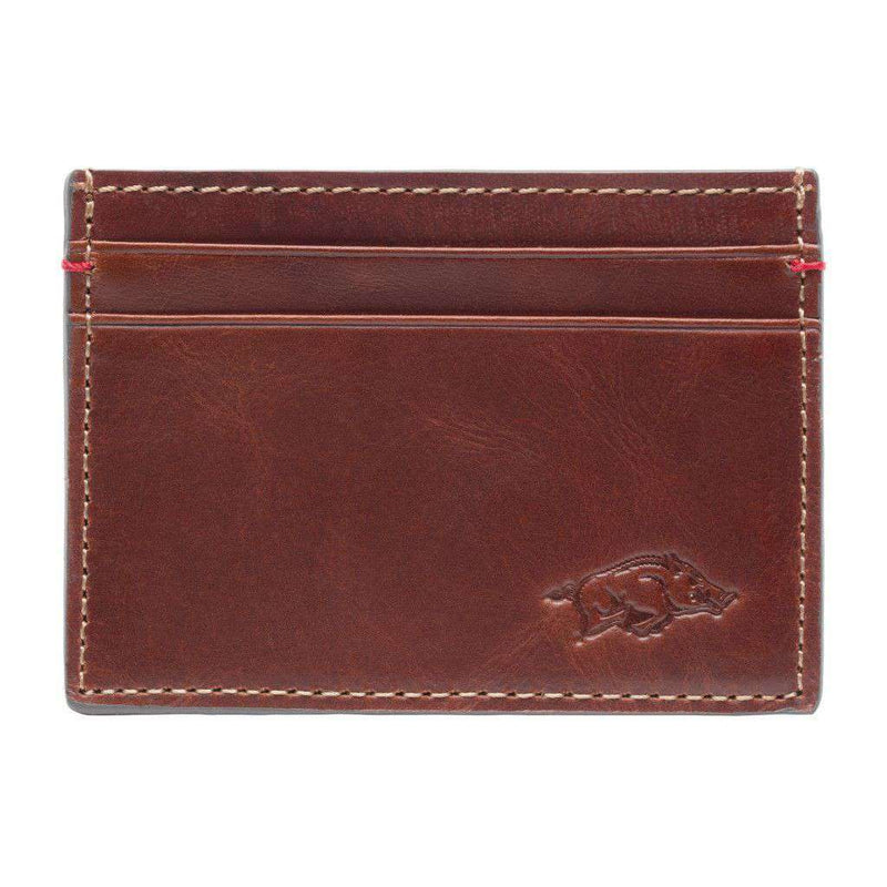 Arkansas Razorbacks Hangtime ID Window Card Case by Jack Mason - Country Club Prep