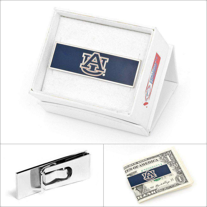 Auburn Money Clip in Navy by CufflinksInc - Country Club Prep