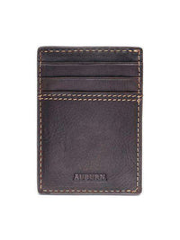 Auburn Tigers Gridiron Mulitcard Front Pocket Wallet by Jack Mason - Country Club Prep