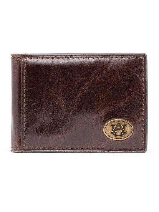 Auburn Tigers Legacy Flip Bifold Front Pocket Wallet by Jack Mason - Country Club Prep
