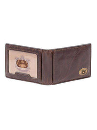 Auburn Tigers Legacy Flip Bifold Front Pocket Wallet by Jack Mason - Country Club Prep