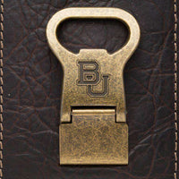Baylor Bears Gridiron Mulitcard Front Pocket Wallet by Jack Mason - Country Club Prep