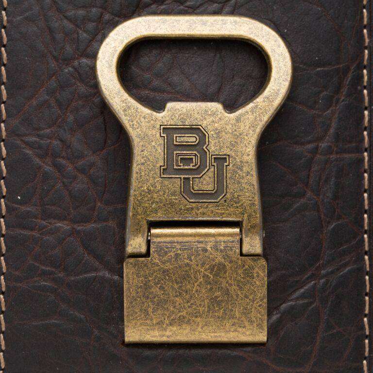 Baylor Bears Gridiron Mulitcard Front Pocket Wallet by Jack Mason - Country Club Prep