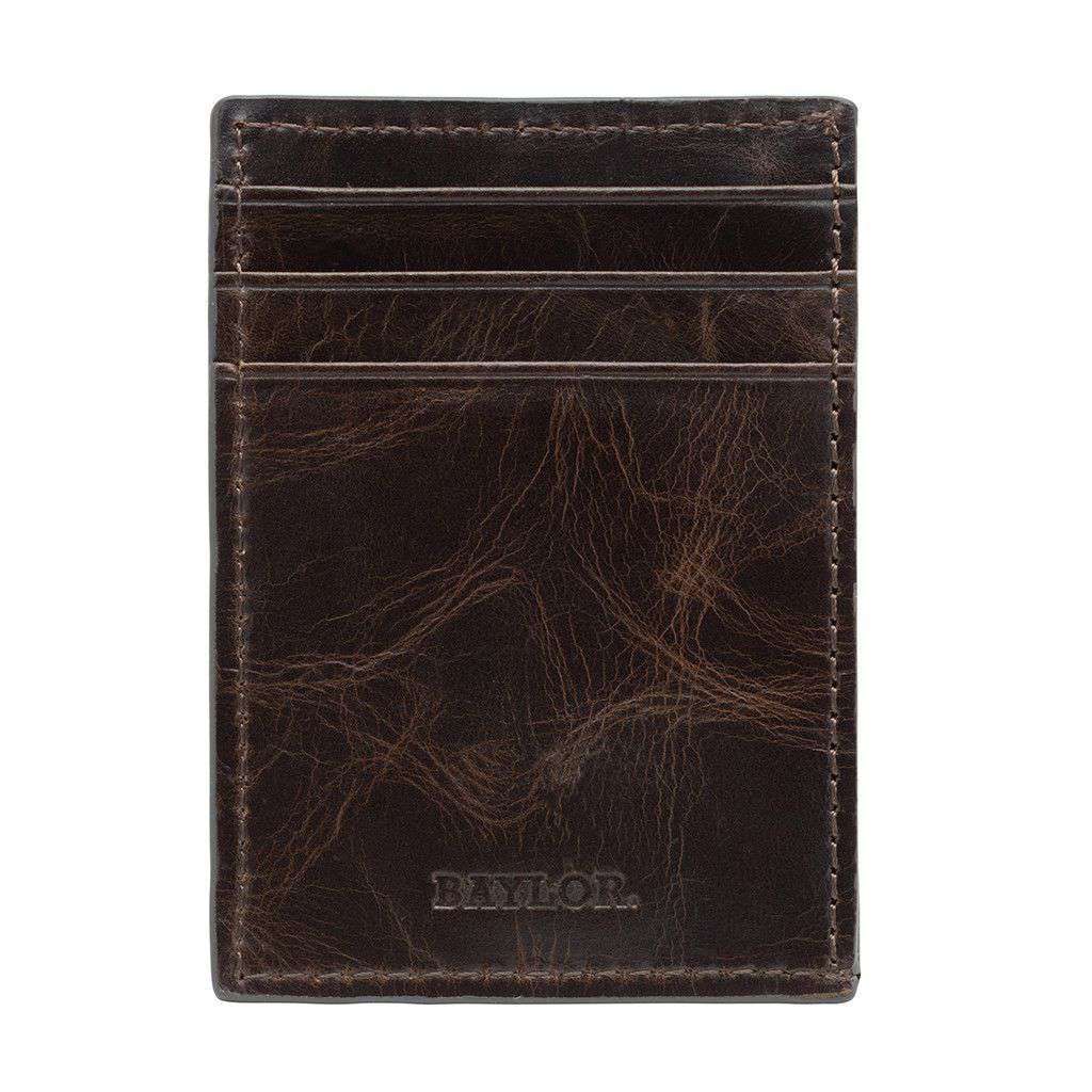 Baylor Bears Legacy Multicard Front Pocket Wallet by Jack Mason - Country Club Prep
