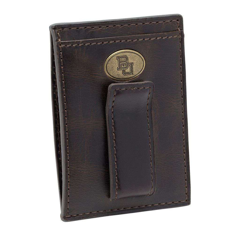 Baylor Bears Legacy Multicard Front Pocket Wallet by Jack Mason - Country Club Prep
