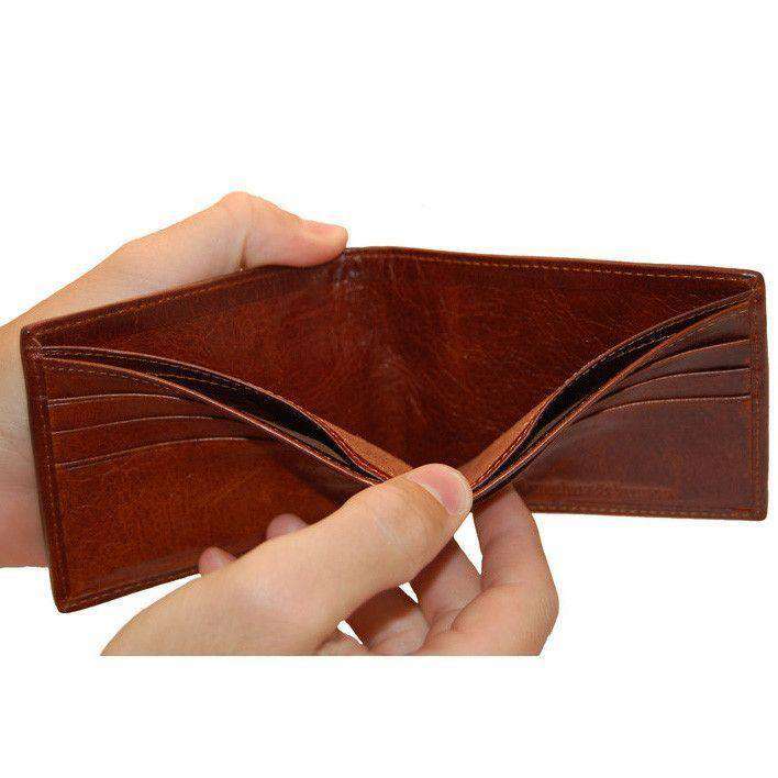 Benjamin Needlepoint Bi-Fold Wallet by Smathers & Branson - Country Club Prep