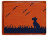 Bird Hunter Needlepoint Wallet in Orange by Smathers & Branson - Country Club Prep