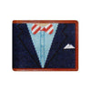 Blue Blazer Needlepoint Bi-Fold Wallet by Smathers & Branson - Country Club Prep