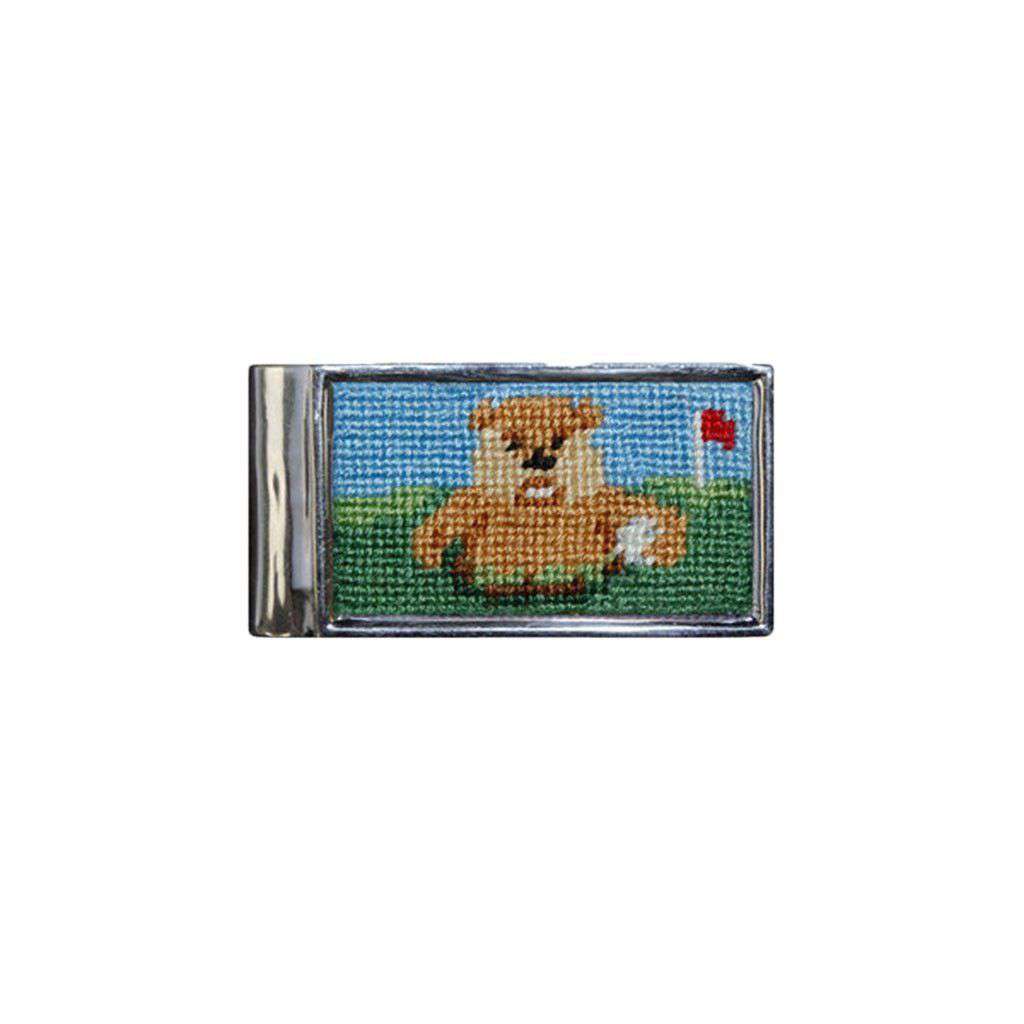 Caddyshack Needlepoint Money Clip by Smathers & Branson - Country Club Prep