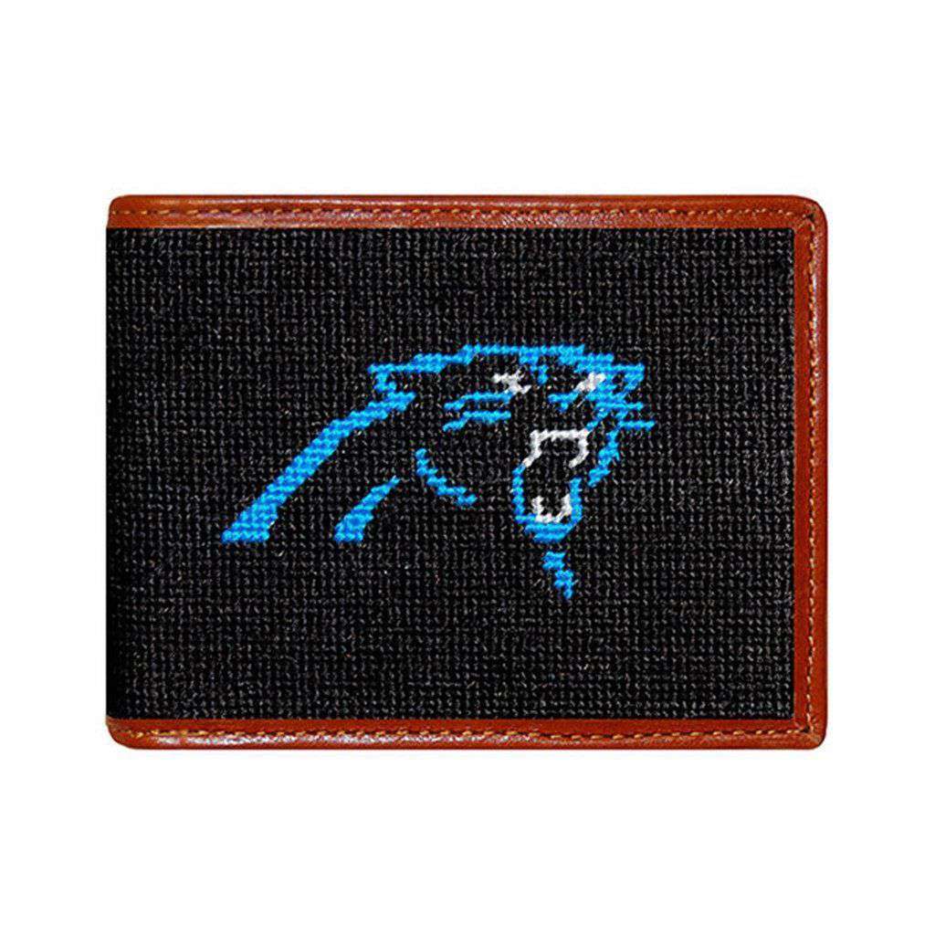 Carolina Panthers Needlepoint Wallet by Smathers & Branson - Country Club Prep