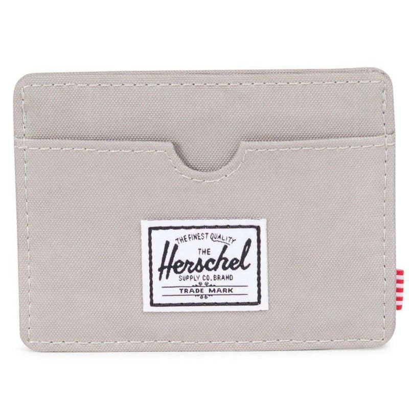 Charlie Wallet in Agate Grey Nylon by Herschel Supply Co. - Country Club Prep