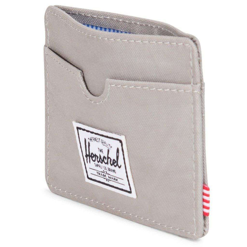 Charlie Wallet in Agate Grey Nylon by Herschel Supply Co. - Country Club Prep
