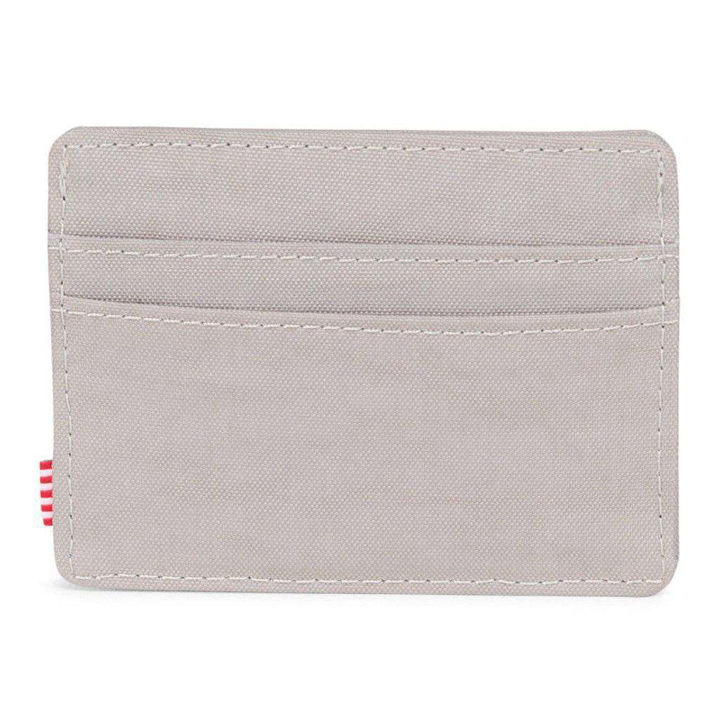 Charlie Wallet in Agate Grey Nylon by Herschel Supply Co. - Country Club Prep