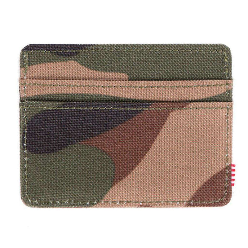 Charlie Wallet in Woodland Camo by Herschel Supply Co. - Country Club Prep