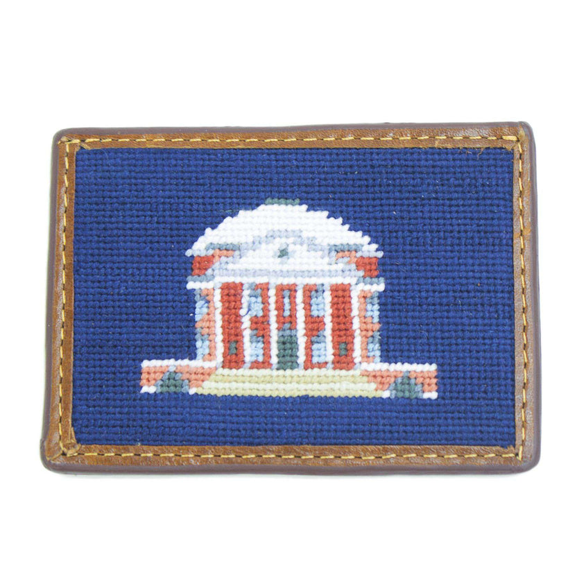 Smathers and Branson Charlottesville Rotunda Needlepoint Credit Card