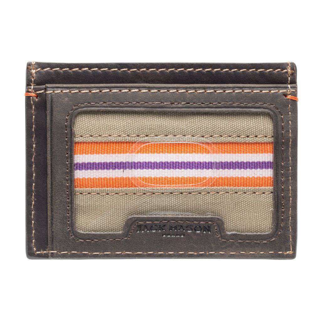 Clemson Tigers Hangtime ID Window Card Case by Jack Mason - Country Club Prep