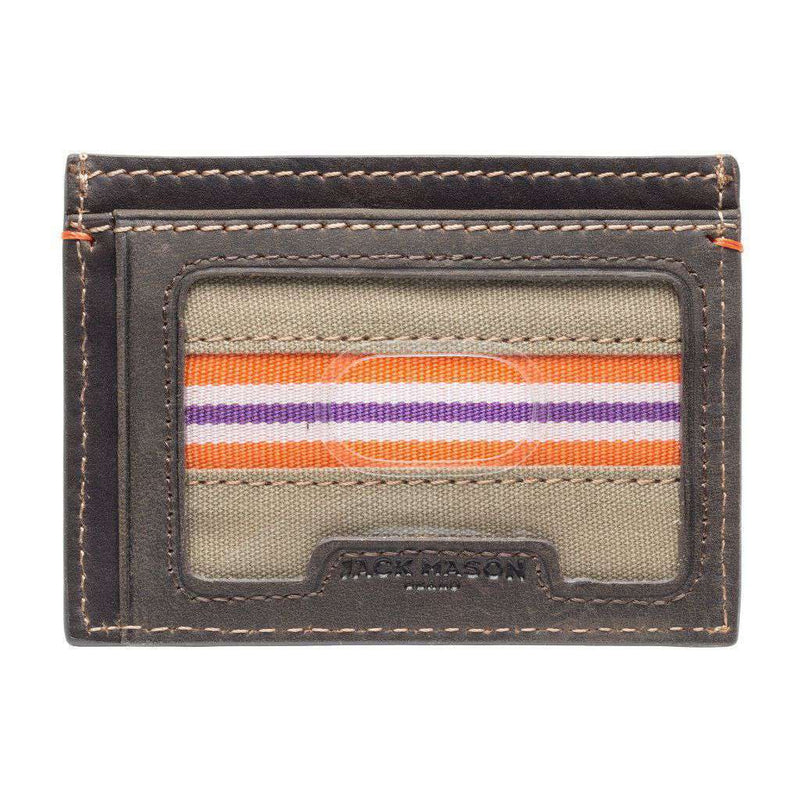 Clemson Tigers Hangtime ID Window Card Case by Jack Mason - Country Club Prep