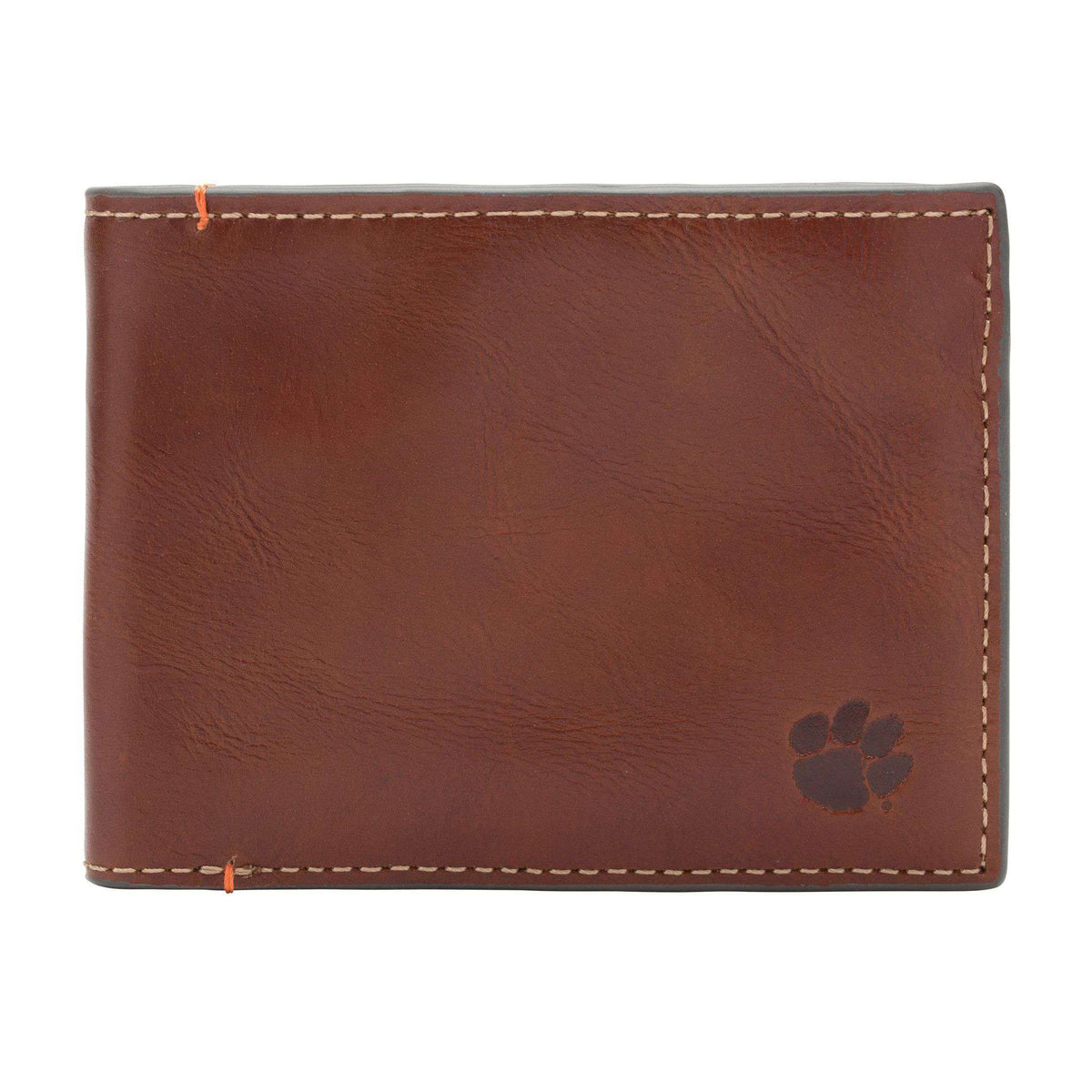 Clemson Tigers Hangtime Slim Bifold Wallet by Jack Mason - Country Club Prep