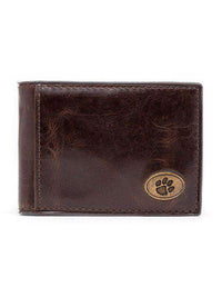 Clemson Tigers Legacy Flip Bifold Front Pocket Wallet by Jack Mason - Country Club Prep