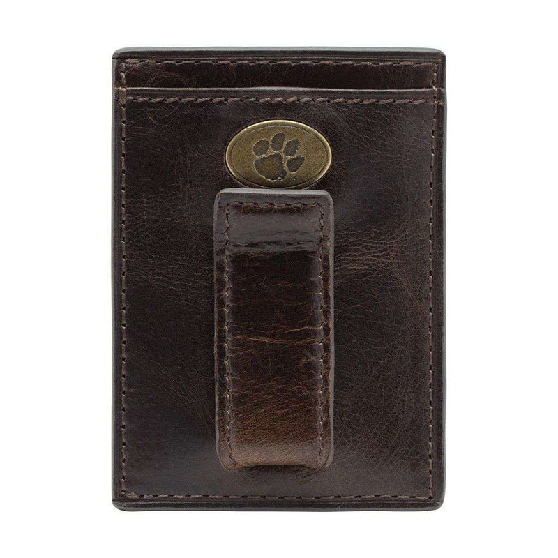 Clemson Tigers Legacy Multicard Front Pocket Wallet by Jack Mason - Country Club Prep