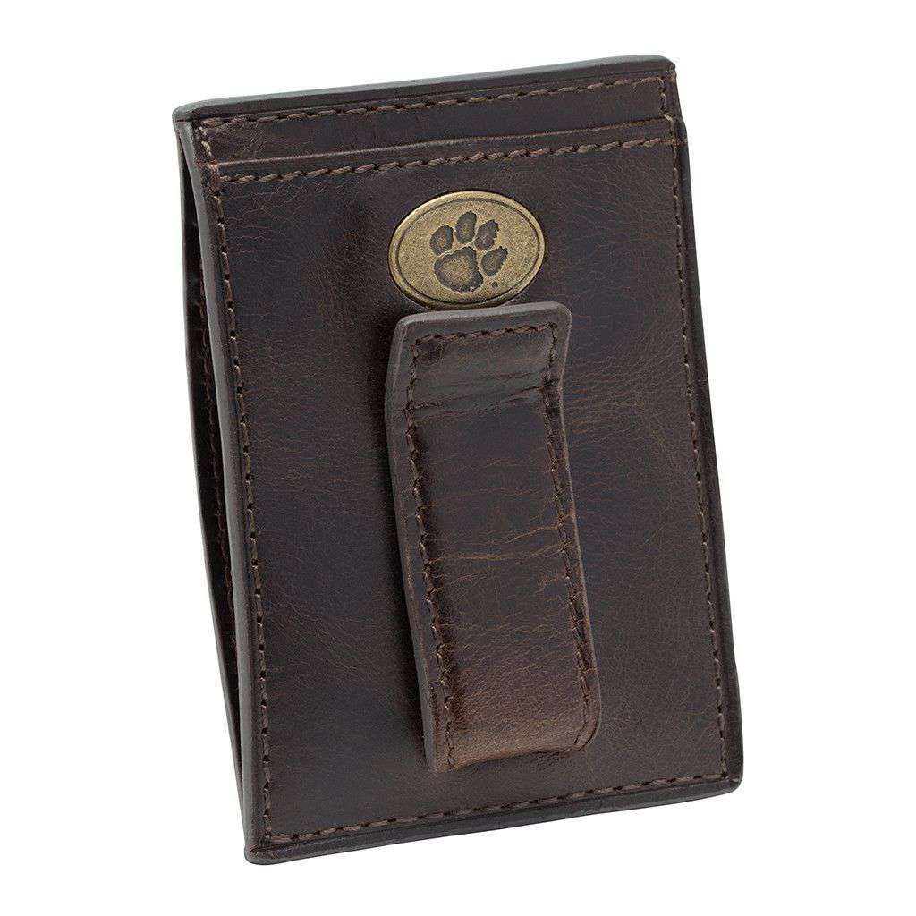 Clemson Tigers Legacy Multicard Front Pocket Wallet by Jack Mason - Country Club Prep