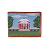 Custom Rotunda Scene Needlepoint Wallet by Smathers & Branson - Country Club Prep