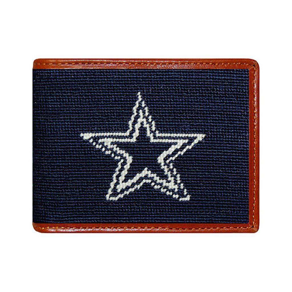Dallas Cowboys Needlepoint Wallet by Smathers & Branson - Country Club Prep