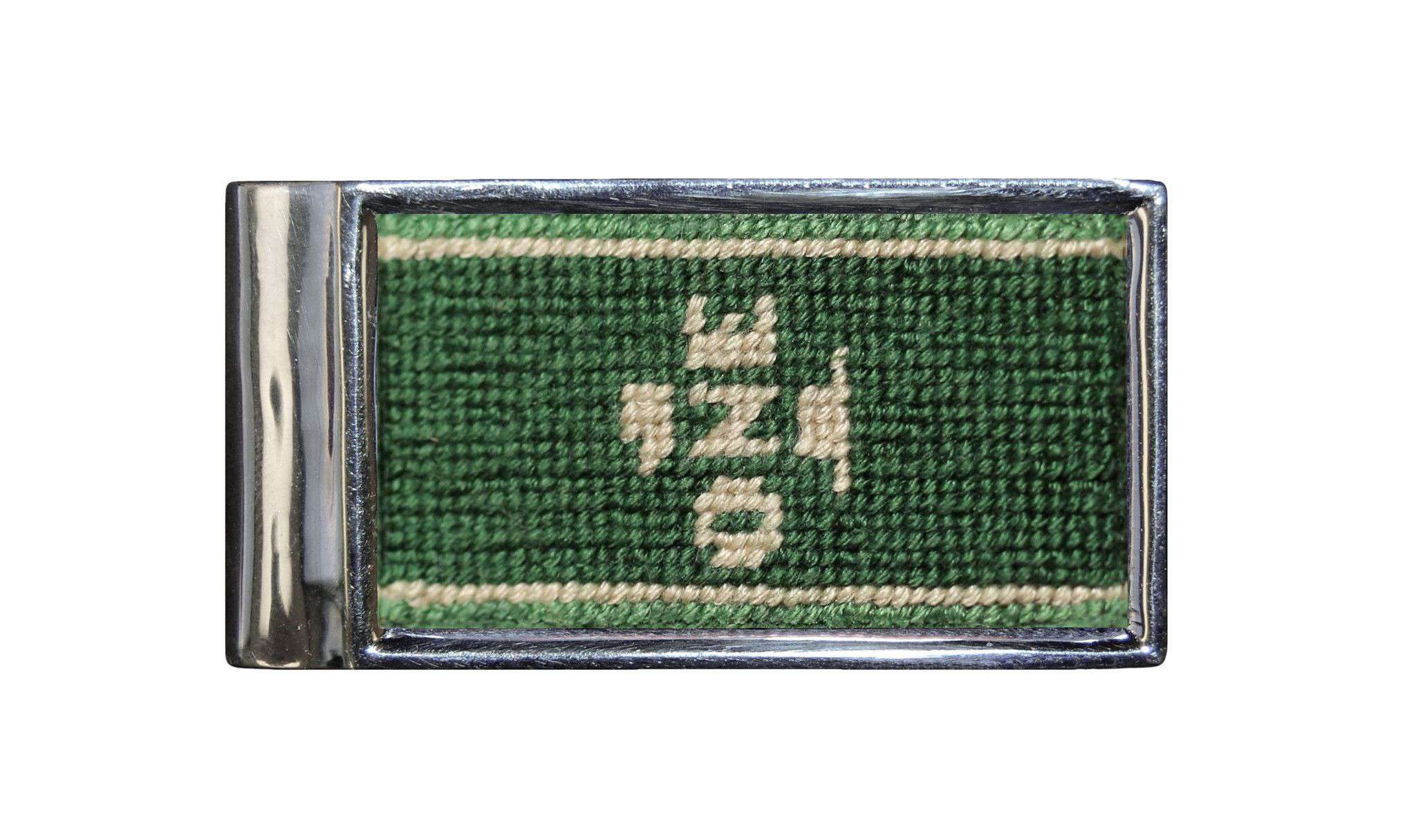 Smathers and Branson Dollar Bill Needlepoint Money Clip – Country