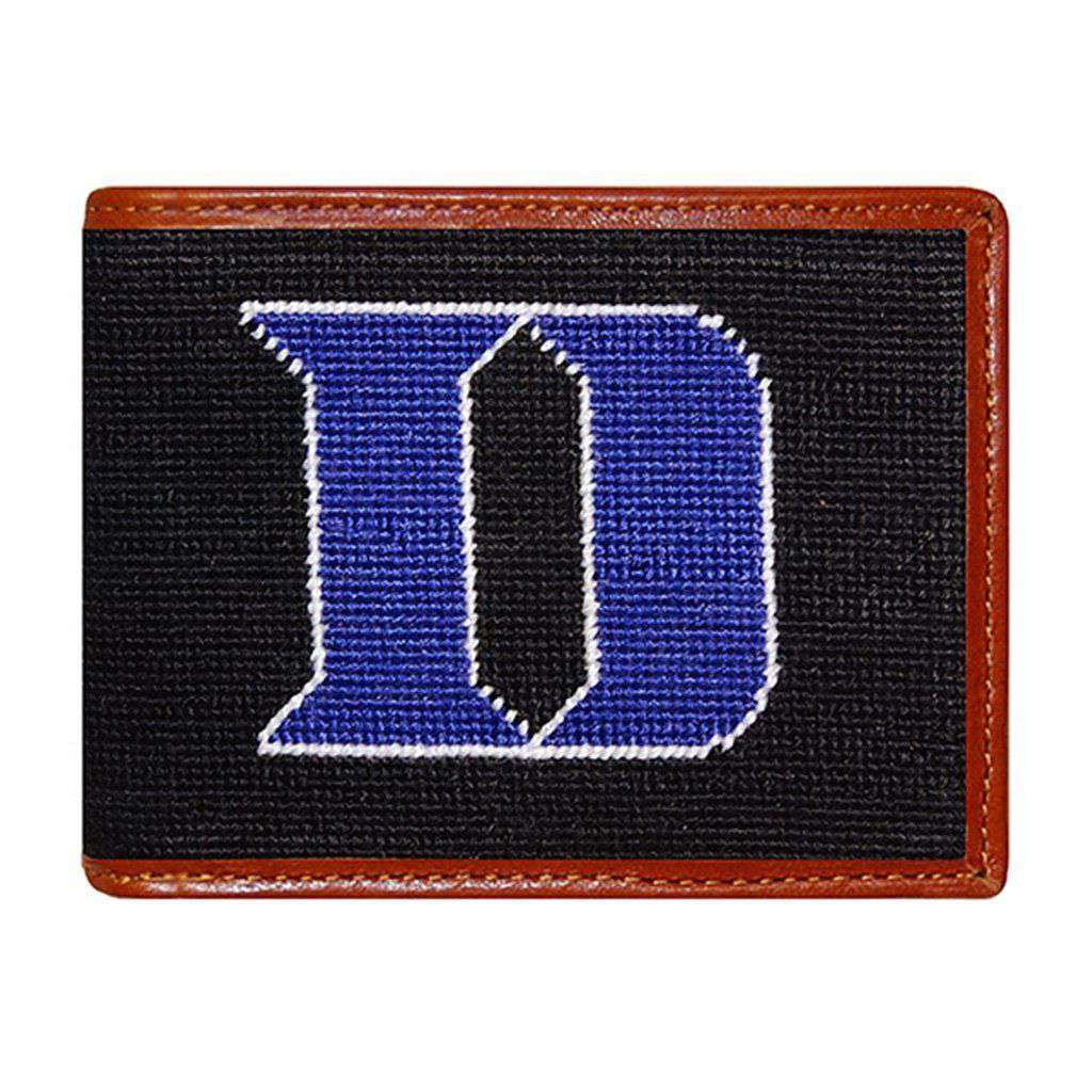 Duke University Needlepoint Wallet by Smathers & Branson - Country Club Prep