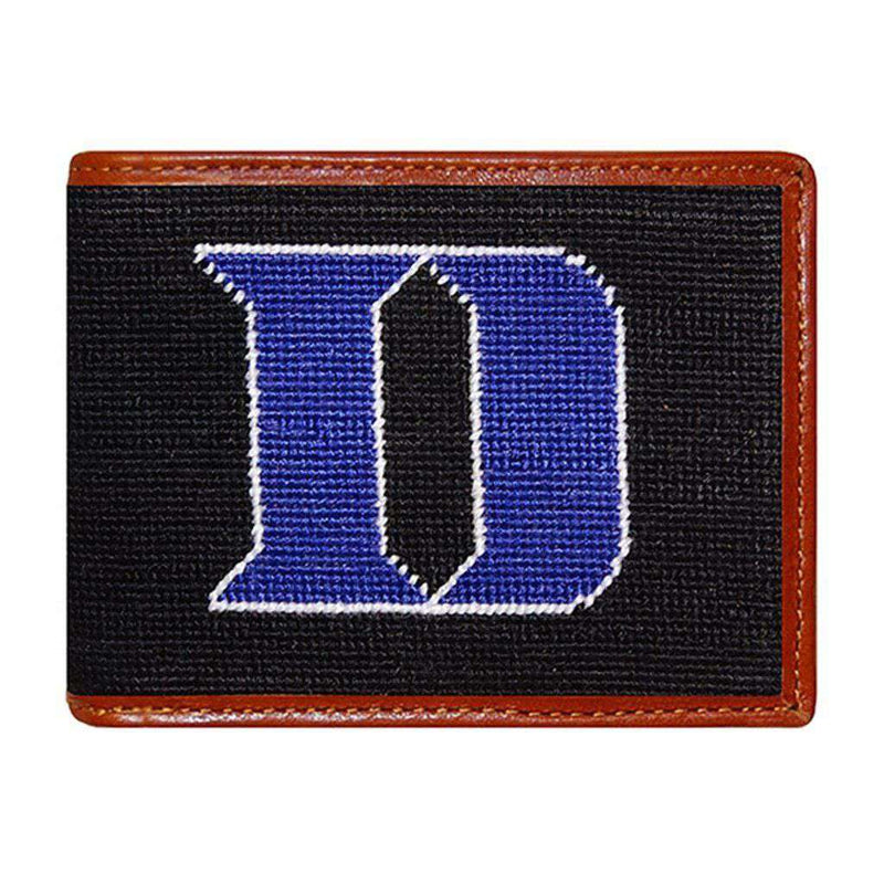 Duke University Needlepoint Wallet by Smathers & Branson - Country Club Prep
