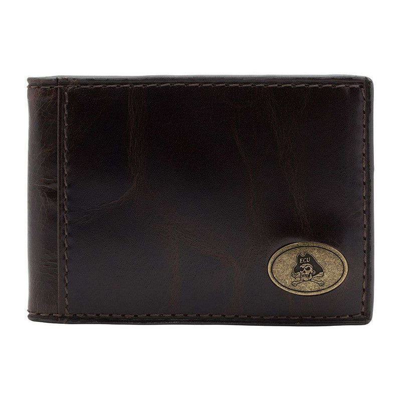East Carolina Pirates Legacy Flip Bifold Front Pocket Wallet by Jack Mason - Country Club Prep