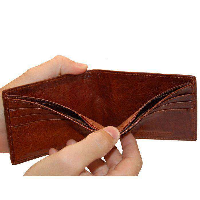 El Paso Needlepoint Bi-Fold Wallet by Smathers & Branson - Country Club Prep