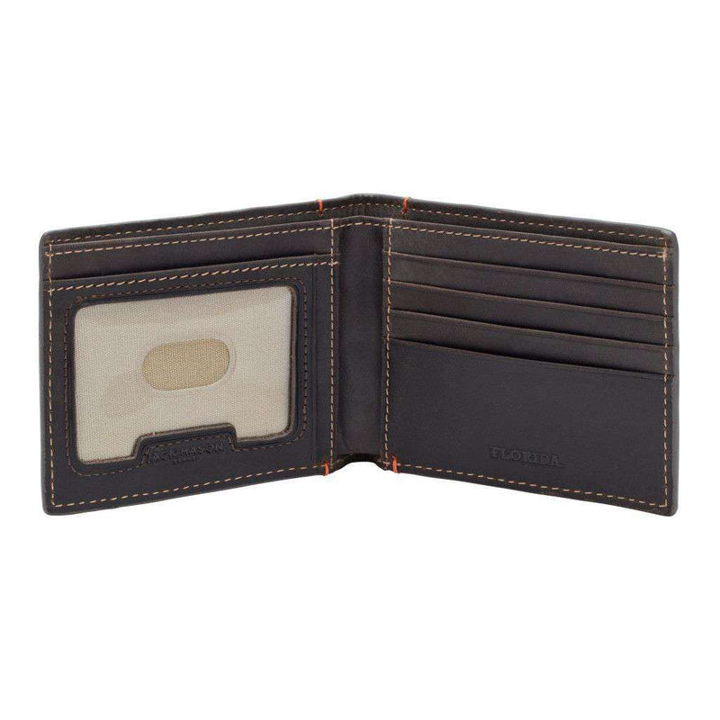 Florida Gators Hangtime Slim Bifold Wallet by Jack Mason - Country Club Prep