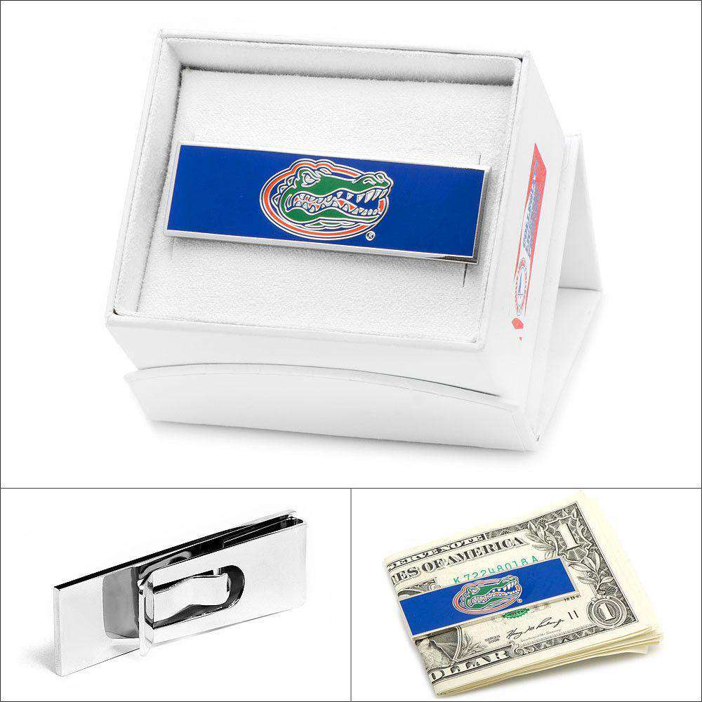 Florida Gators Money Clip in Blue by CufflinksInc - Country Club Prep